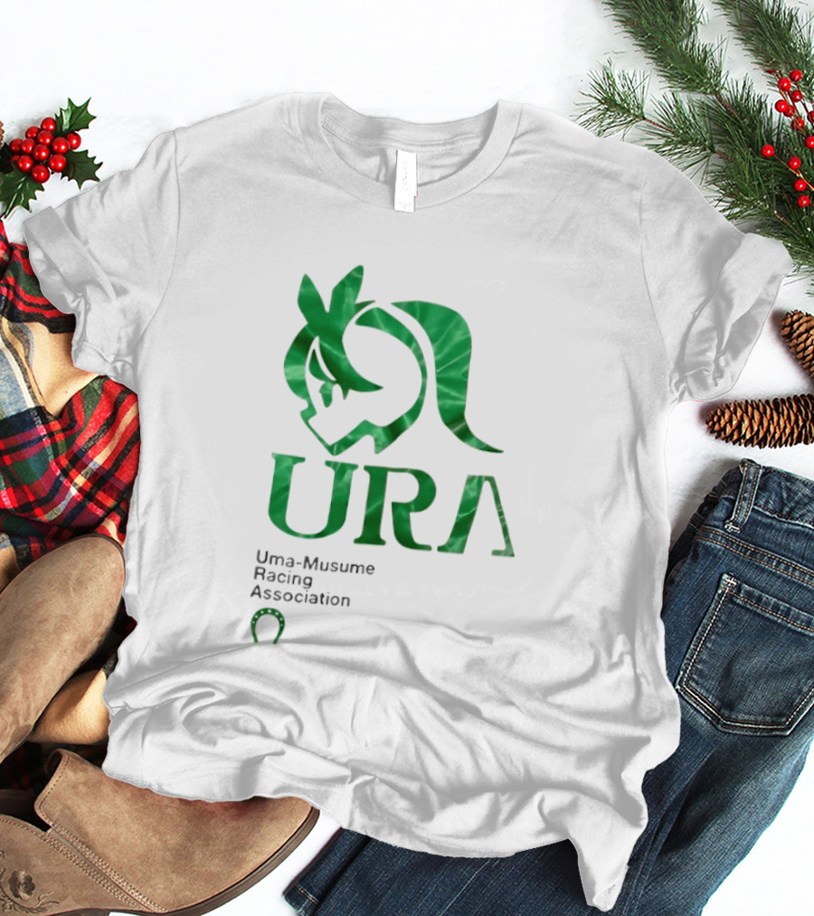 Uma Musume Racing Association URA Green Horse T-Shirt