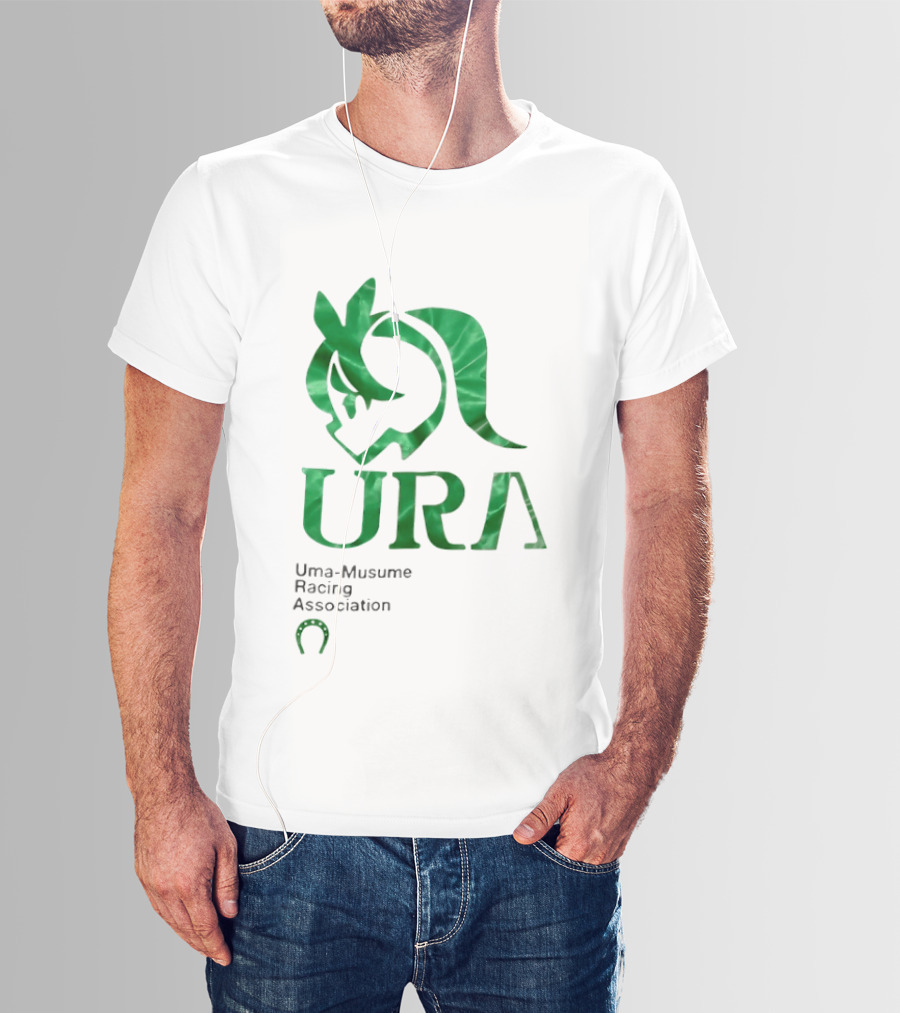 Uma Musume Racing Association URA Green Horse T-Shirt