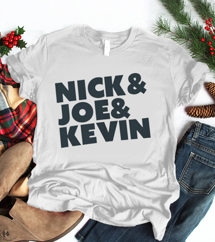 Nick Joe Kevin Will Ferrell A Very Jonas Christmas T-Shirt