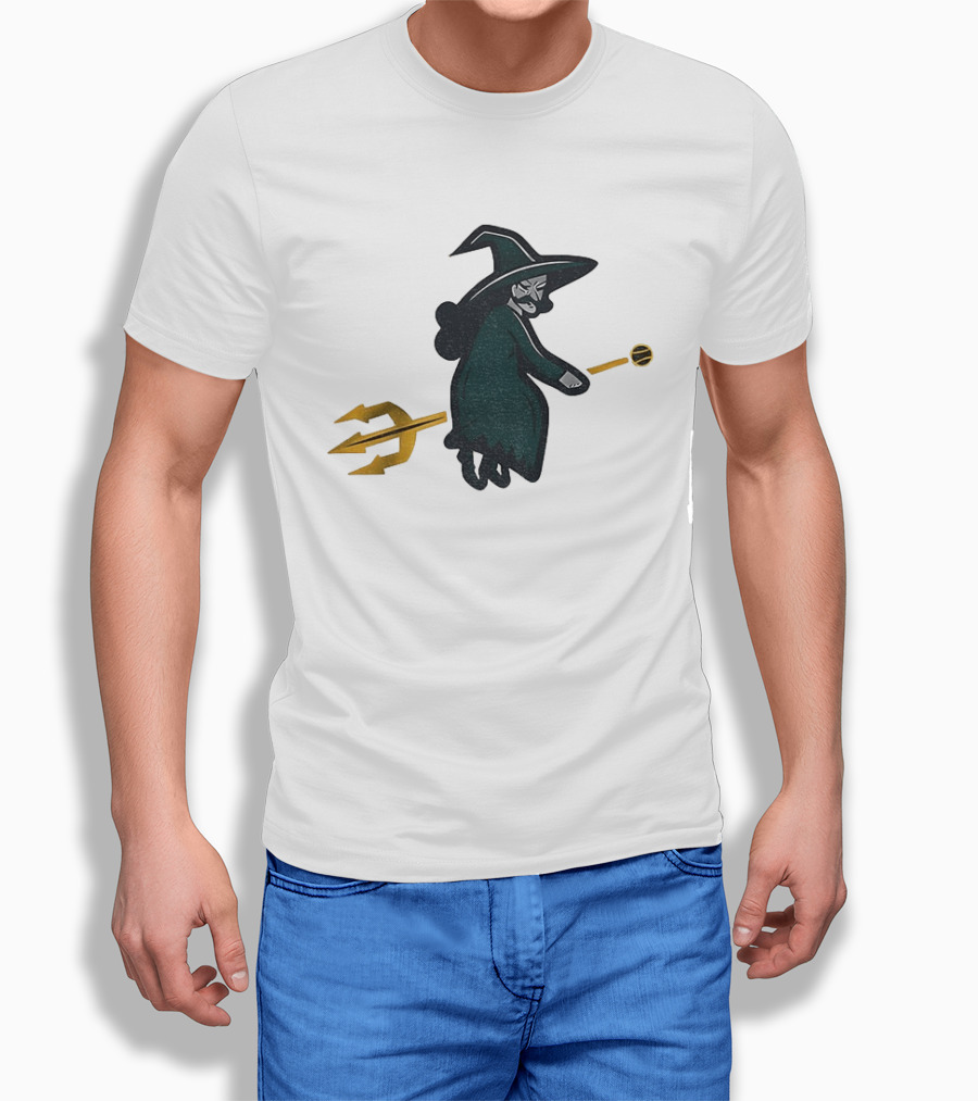 Witches Rally Seattle Mariners MLB Baseball 2025 Cartoon Trident Broomstick T-Shirt