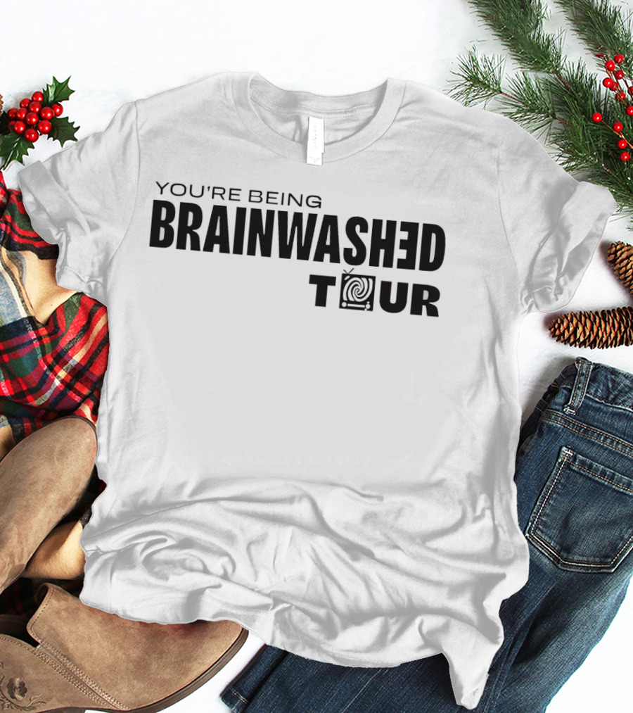 You're Being Brainwashed Tour TV Swirl T-Shirt