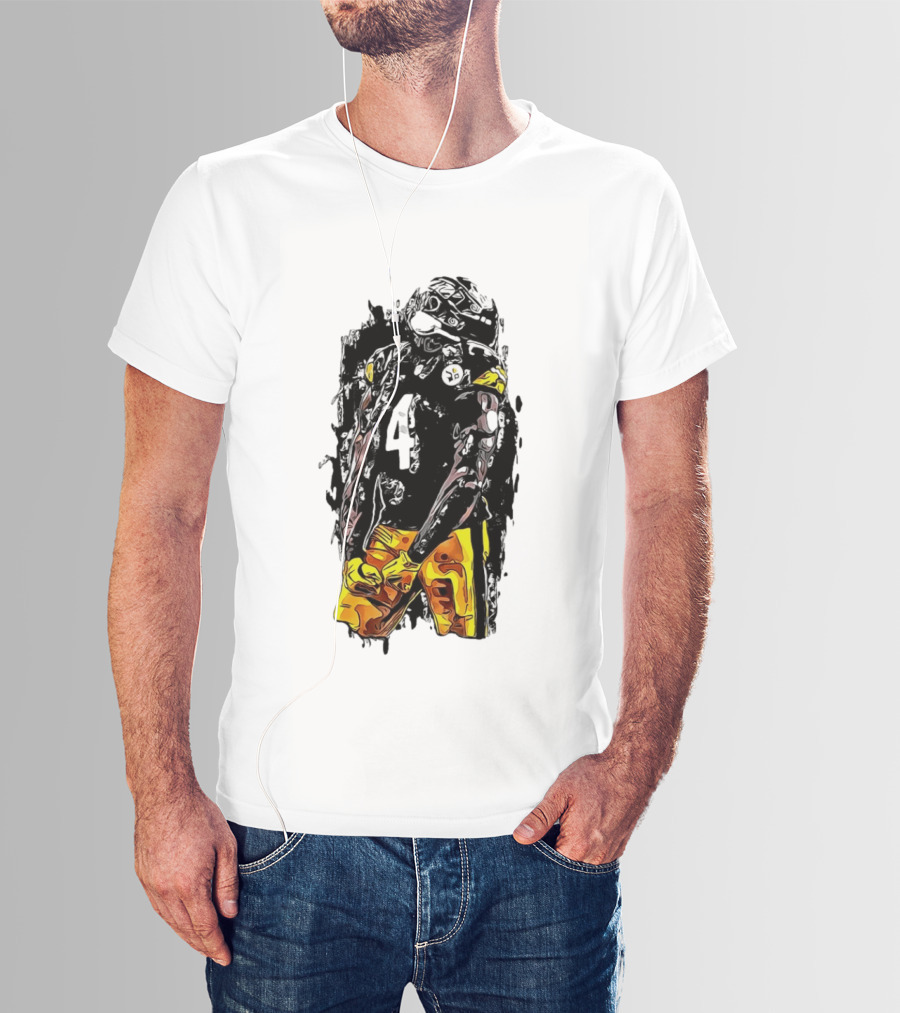 Zecharius Metcalf Metcalf Pittsburgh Steelers Black And Gold 4 DK T-Shirt
