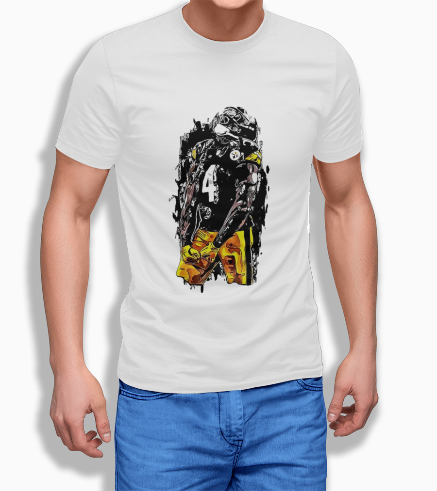 Zecharius Metcalf Metcalf Pittsburgh Steelers Black And Gold 4 DK T-Shirt