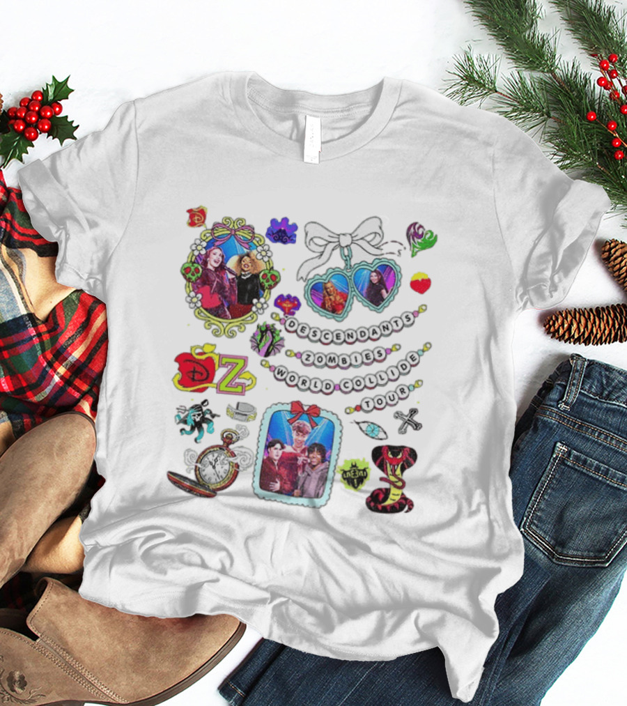 Descendants Zombies World Collide Tour T-Shirt