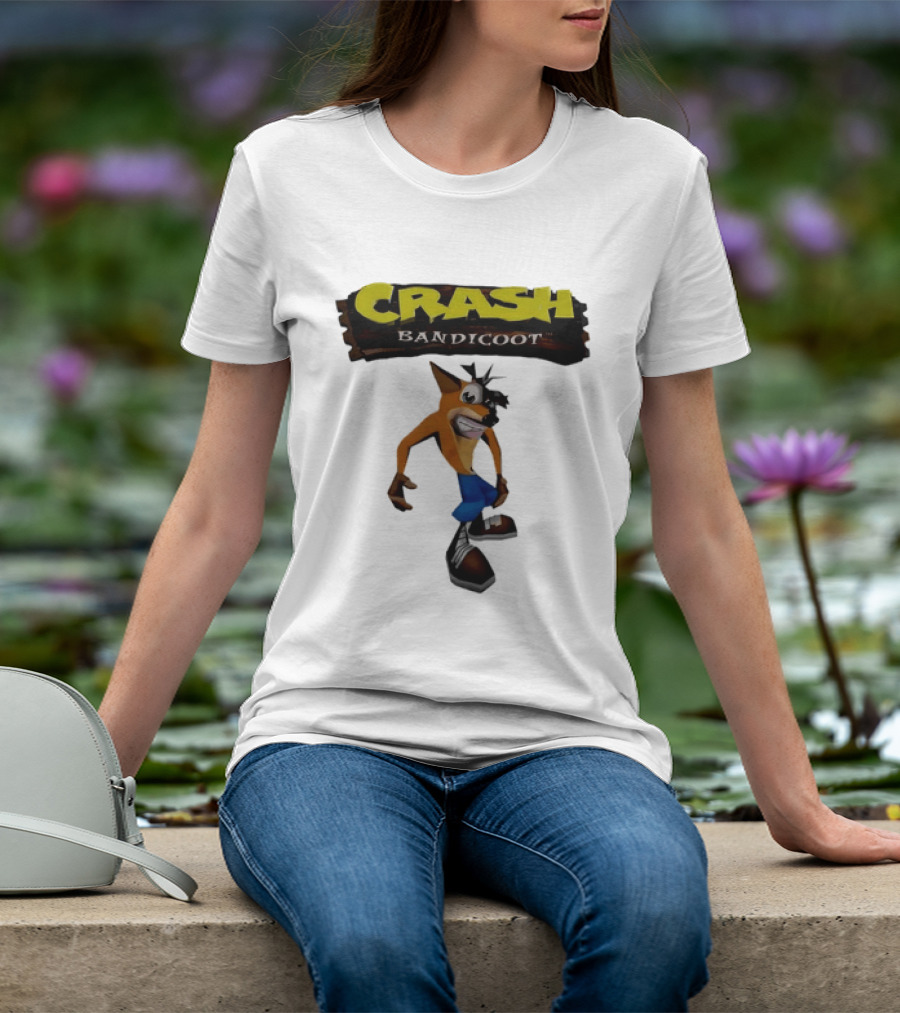 Crash Bandicoot Video Game Classic Gaming T-Shirt