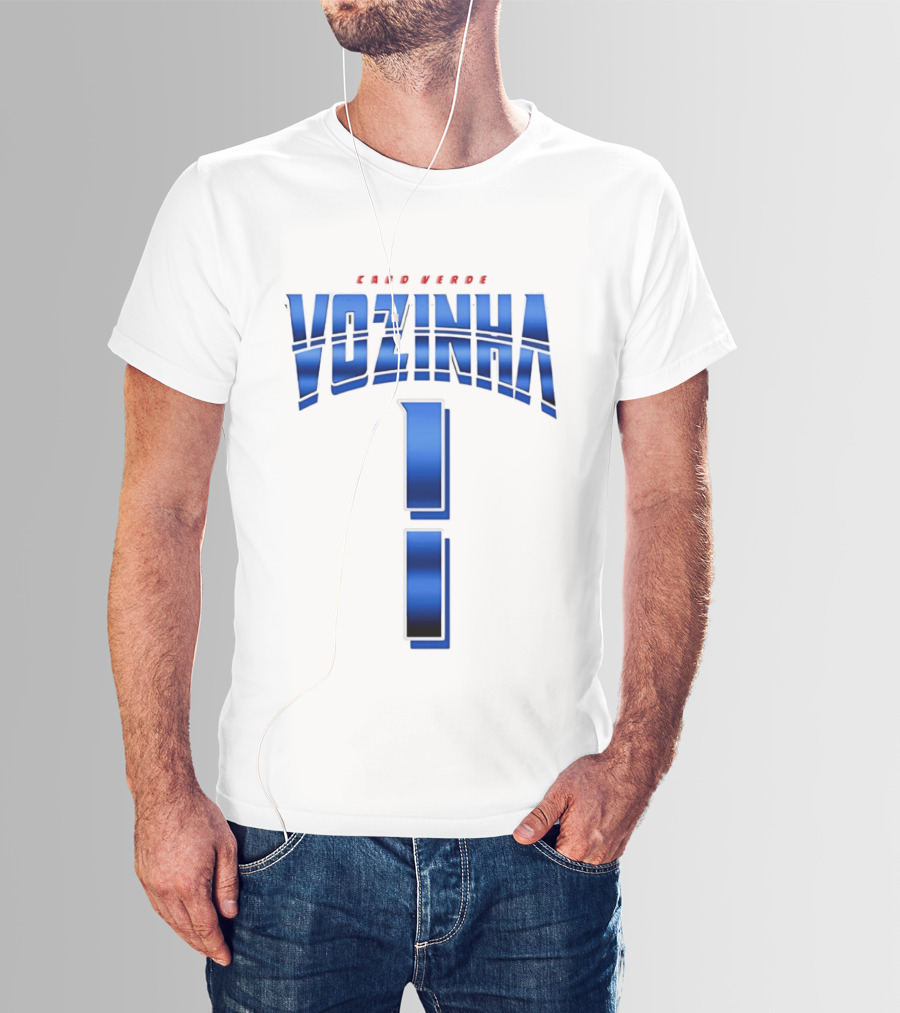 Vozinha Cabo Verde No 1 Number T-Shirt