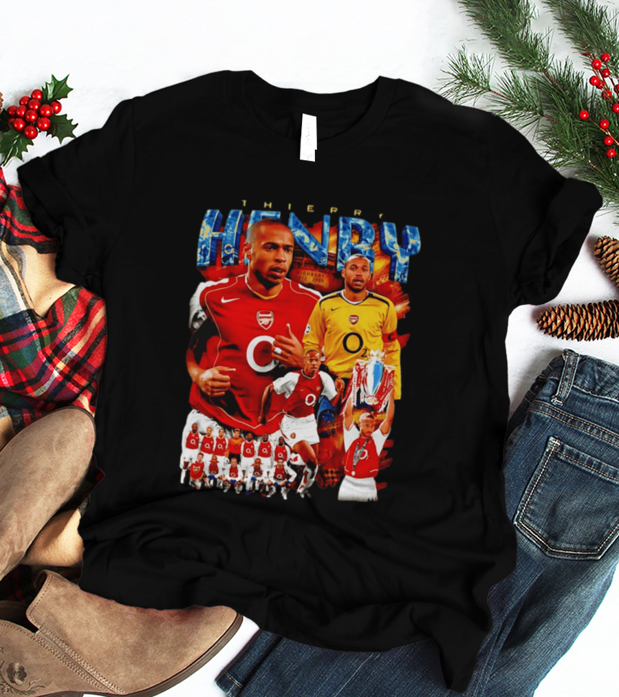 Thierry Henry Arsenal Highbury Legends Collection 1999 2006 T-Shirt
