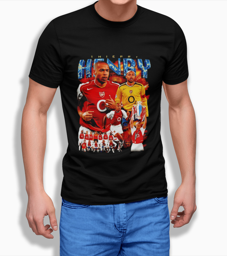 Thierry Henry Arsenal Highbury Legends Collection 1999 2006 T-Shirt