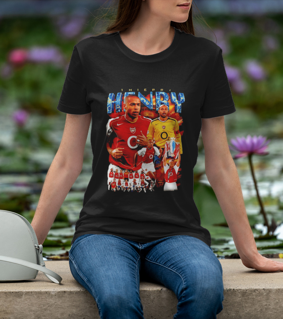 Thierry Henry Arsenal Highbury Legends Collection 1999 2006 T-Shirt