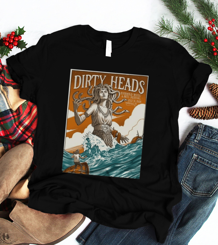 Dirty Heads Everwild Music & Arts Festival Thornville Ohio July 31 2026 T-Shirt