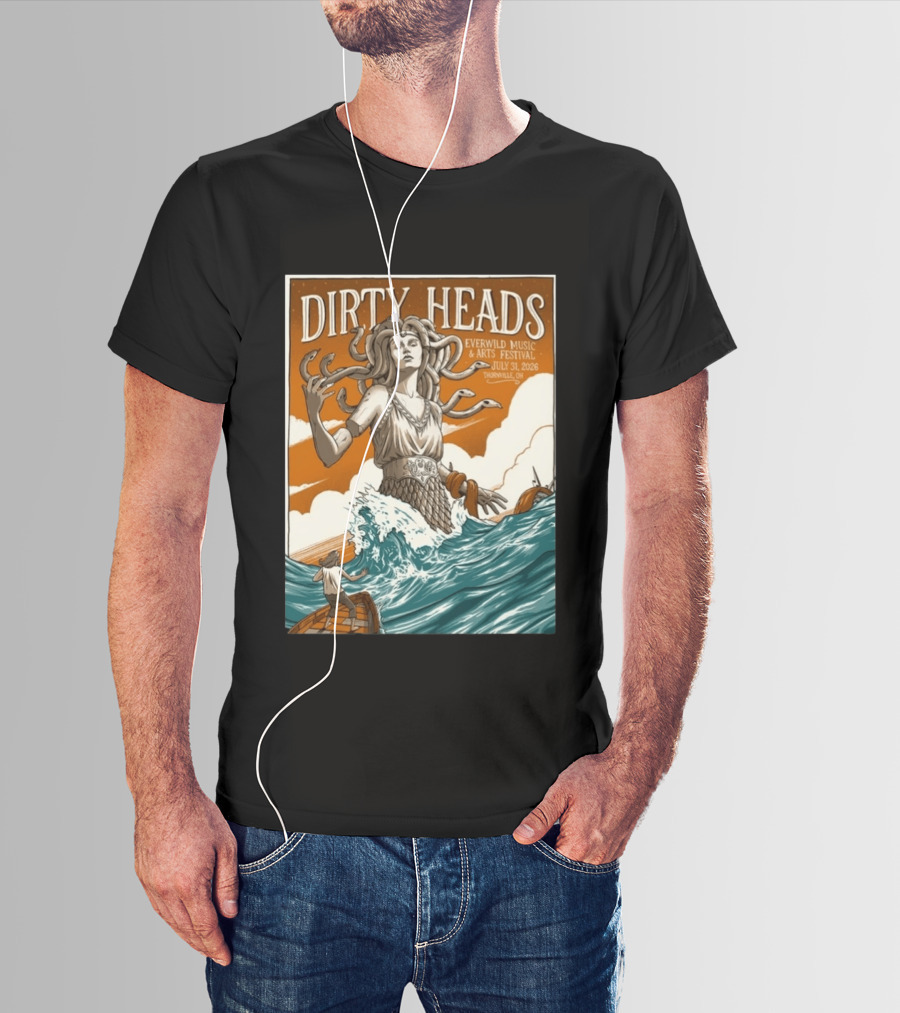 Dirty Heads Everwild Music & Arts Festival Thornville Ohio July 31 2026 T-Shirt