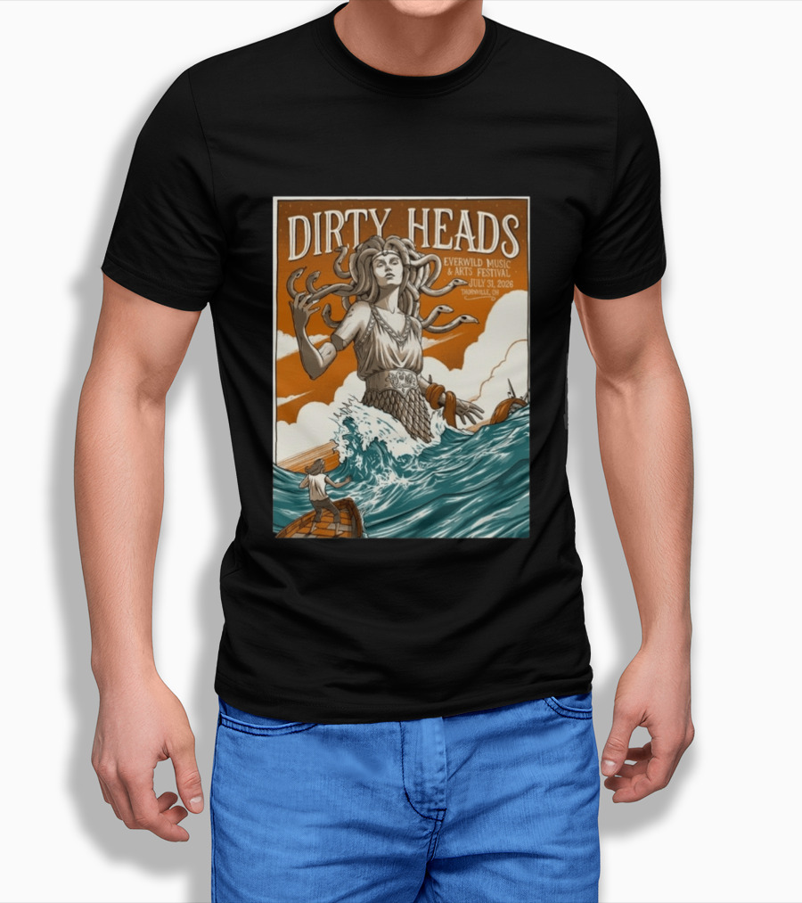 Dirty Heads Everwild Music & Arts Festival Thornville Ohio July 31 2026 T-Shirt