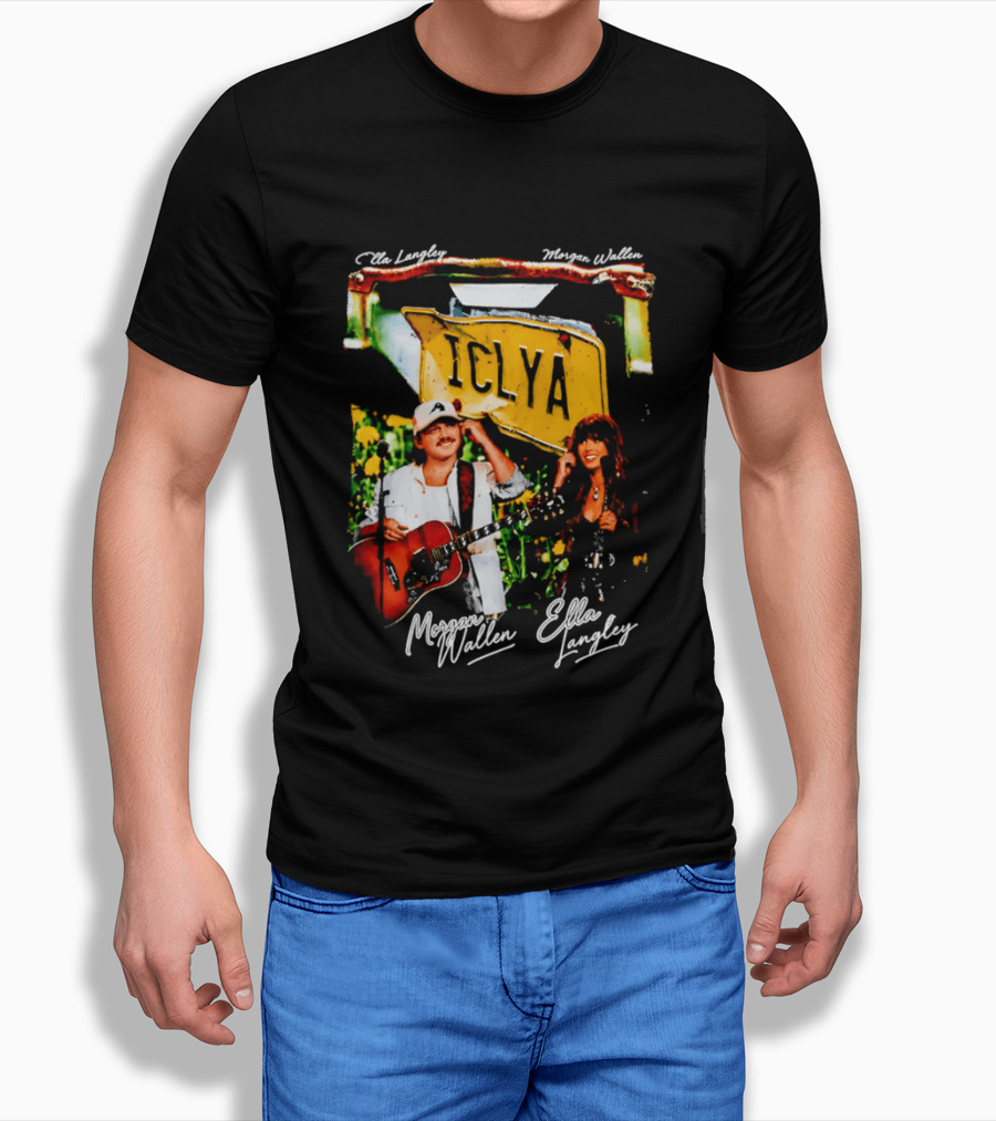 Morgan Wallen Ella Langley ICLYA Collaboration T-Shirt