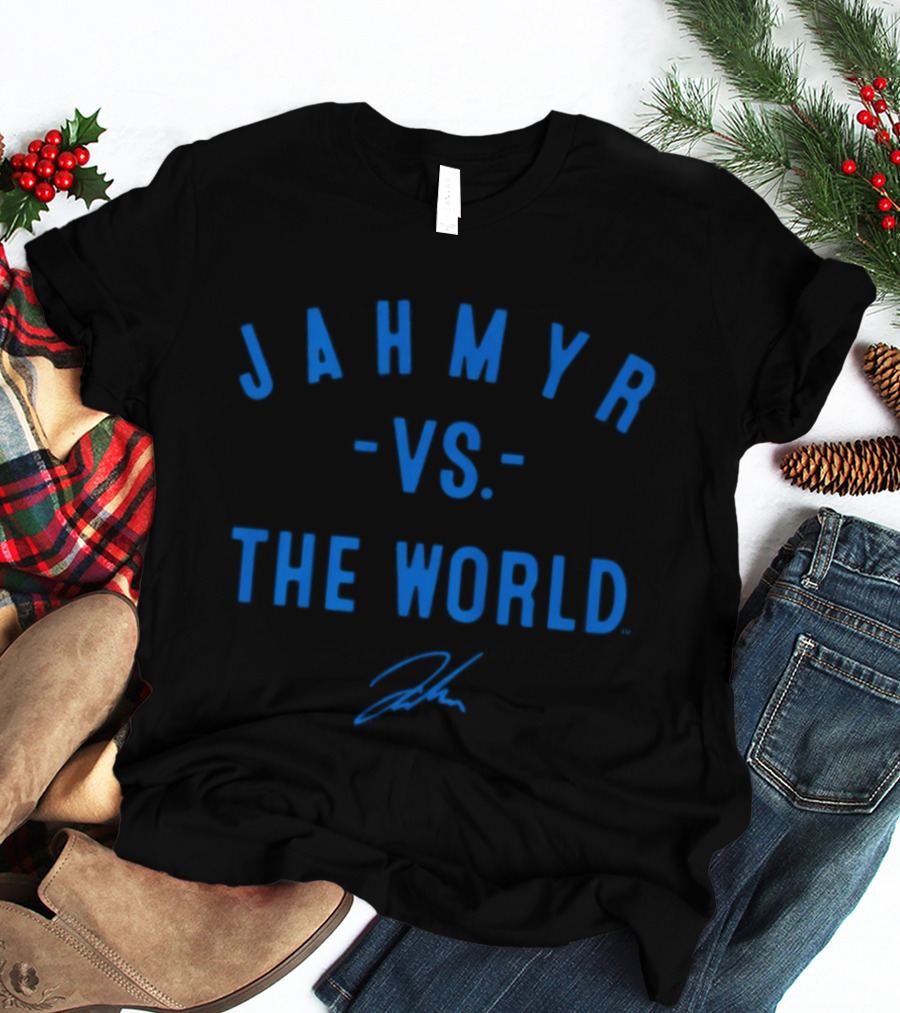 Jahmyr Vs The World Detroit Lions T-Shirt