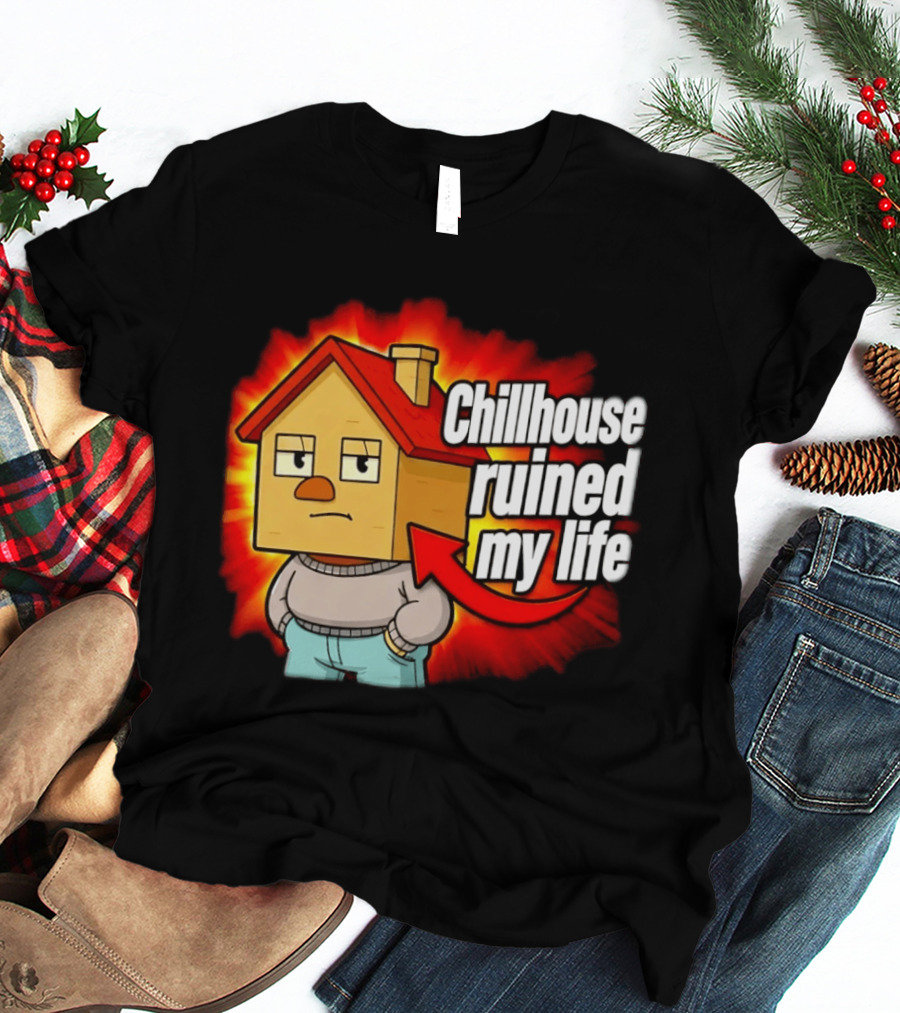 Chillhouse Ruined My Life Cube House T-Shirt