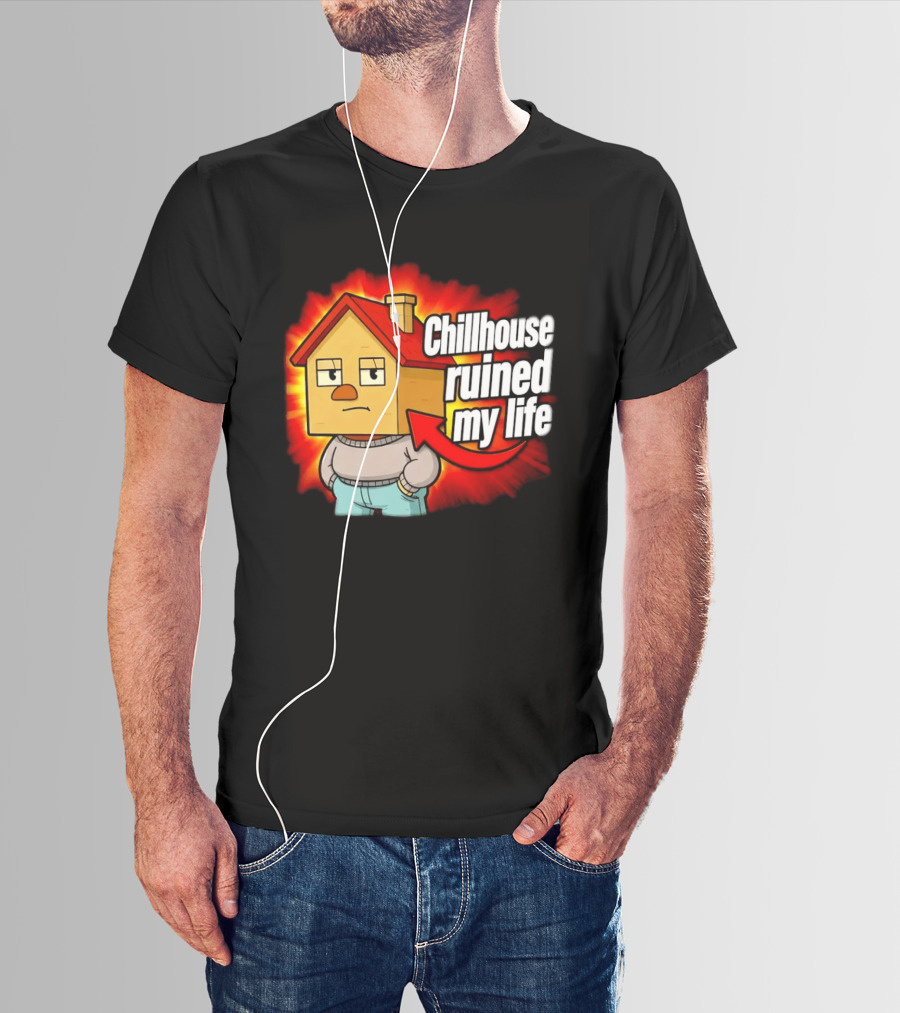 Chillhouse Ruined My Life Cube House T-Shirt