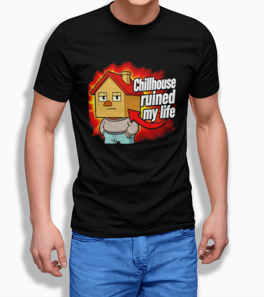 Chillhouse Ruined My Life Cube House T-Shirt