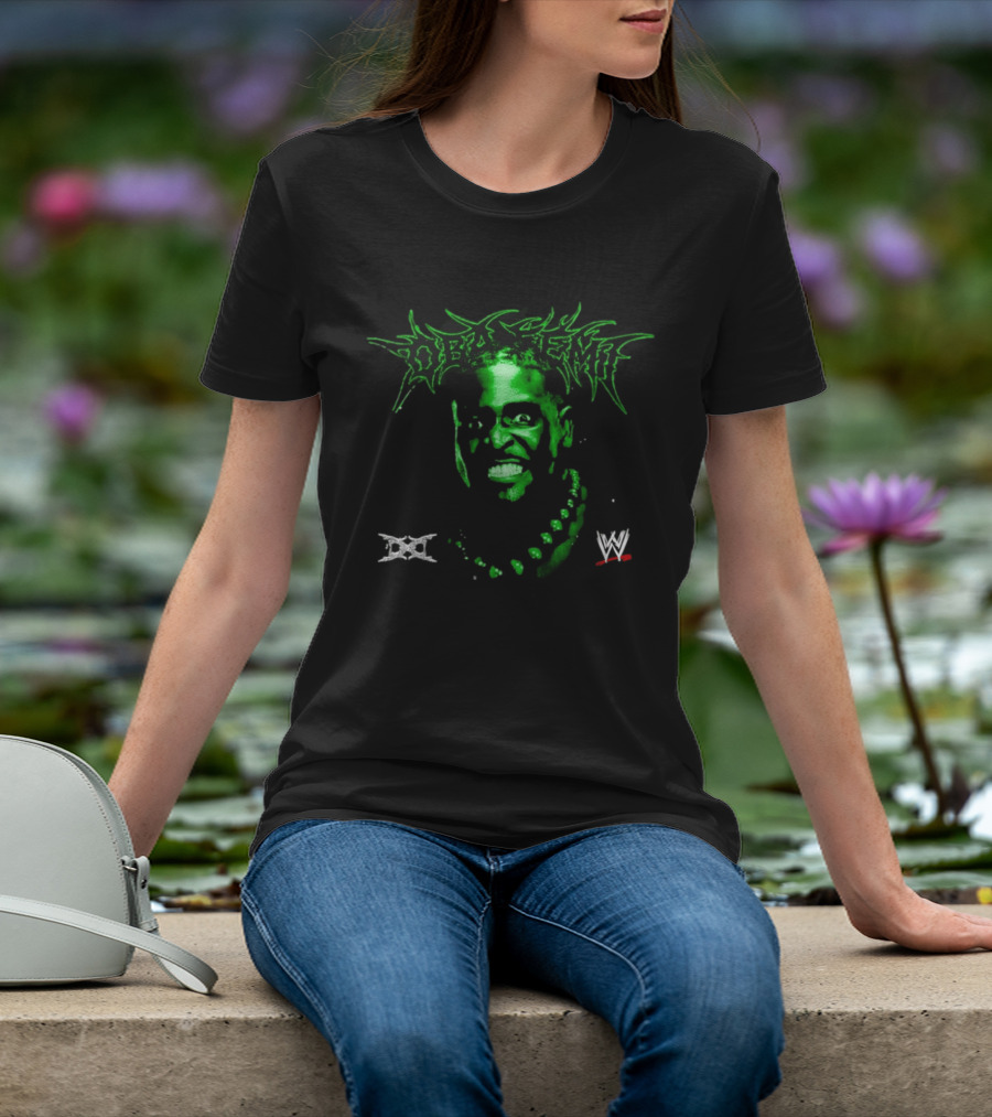 Ken Carson Oba Femi WWE DX Logo Green Face T-Shirt