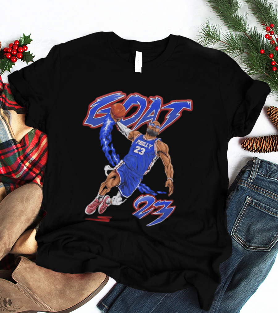 LeBron James Philly 23 GOAT Planet Euphoria Limited Edition T-Shirt