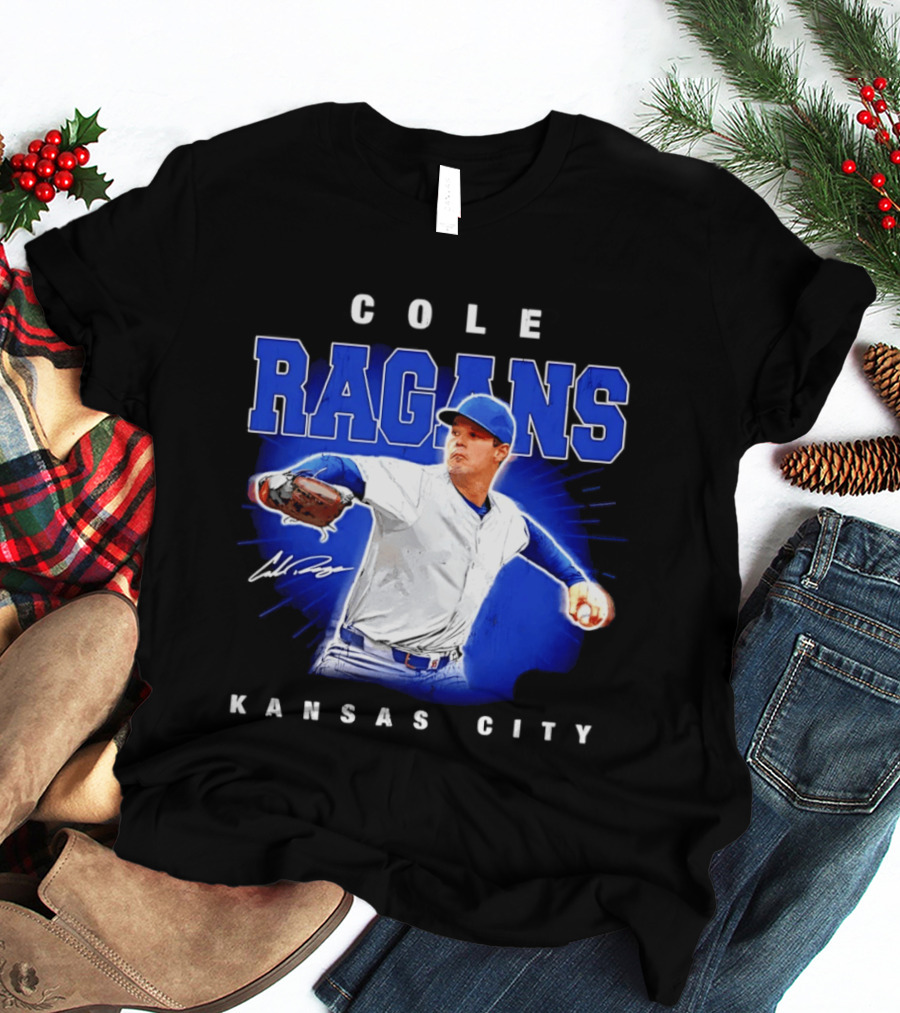 Cole Ragans Iconic Kansas City Pitcher Baseball Performance T-Shirt