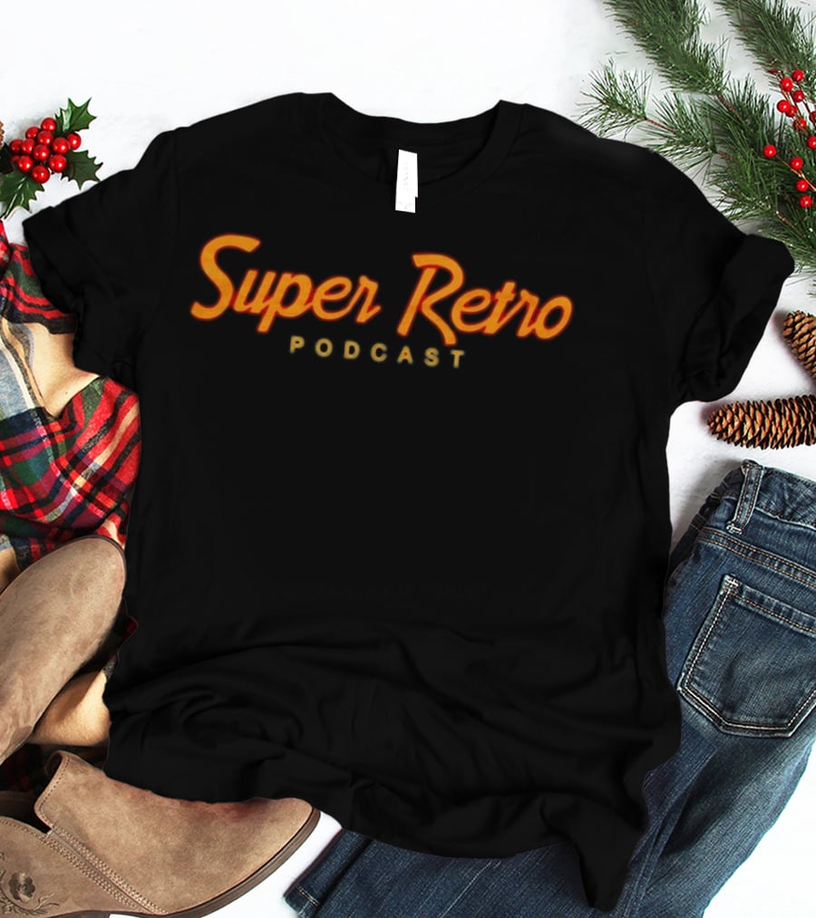 Super Retro Podcast T-Shirt