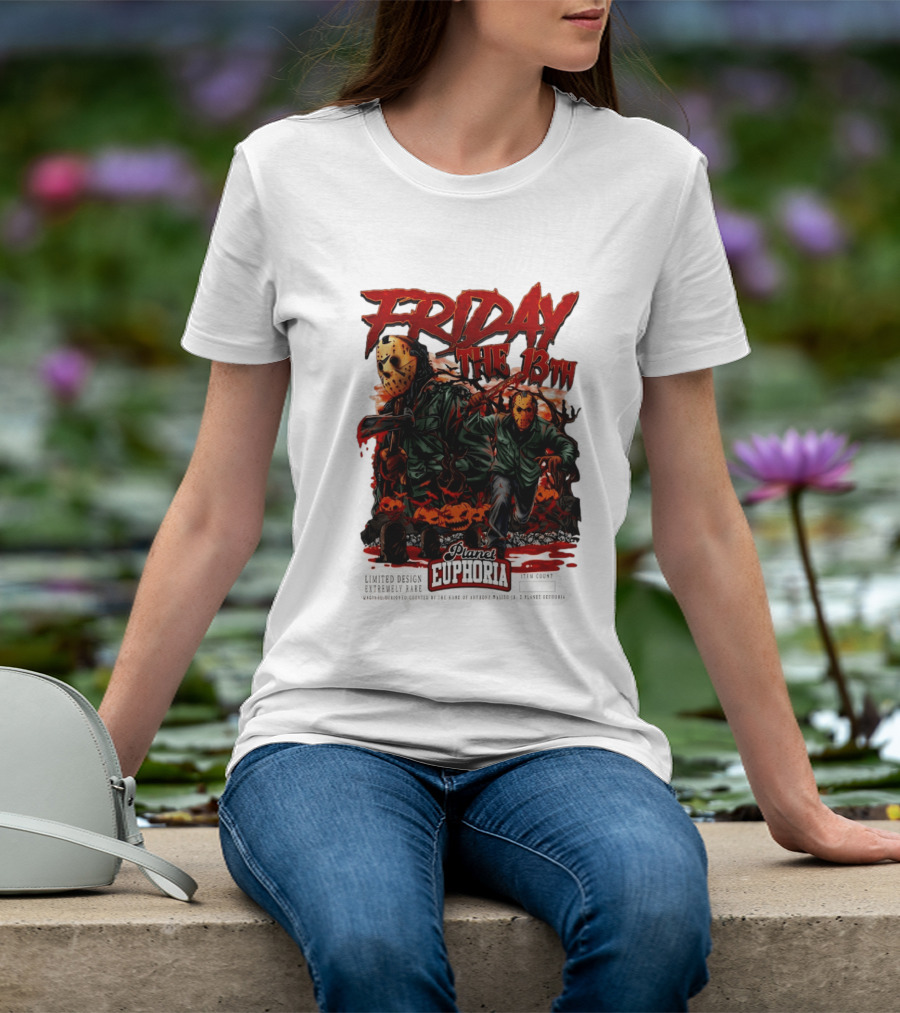 Friday The 13th Jason Voorhees Planet Euphoria Limited Edition T-Shirt