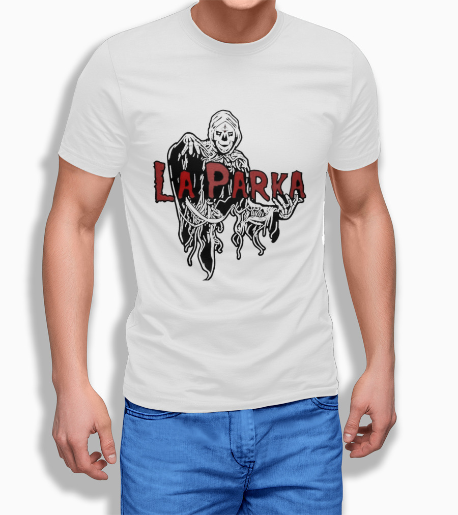 La Parka Grim Reaper Lucha Libre Luchador T-Shirt