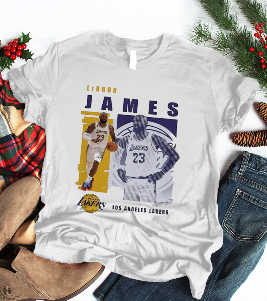 LeBron James Los Angeles Lakers NBA 2026 Team Legend T-Shirt