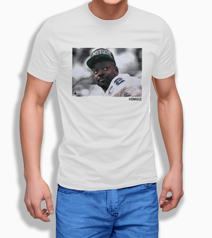 Emmitt Smith Dallas Cowboys Homage 22 Star T-Shirt