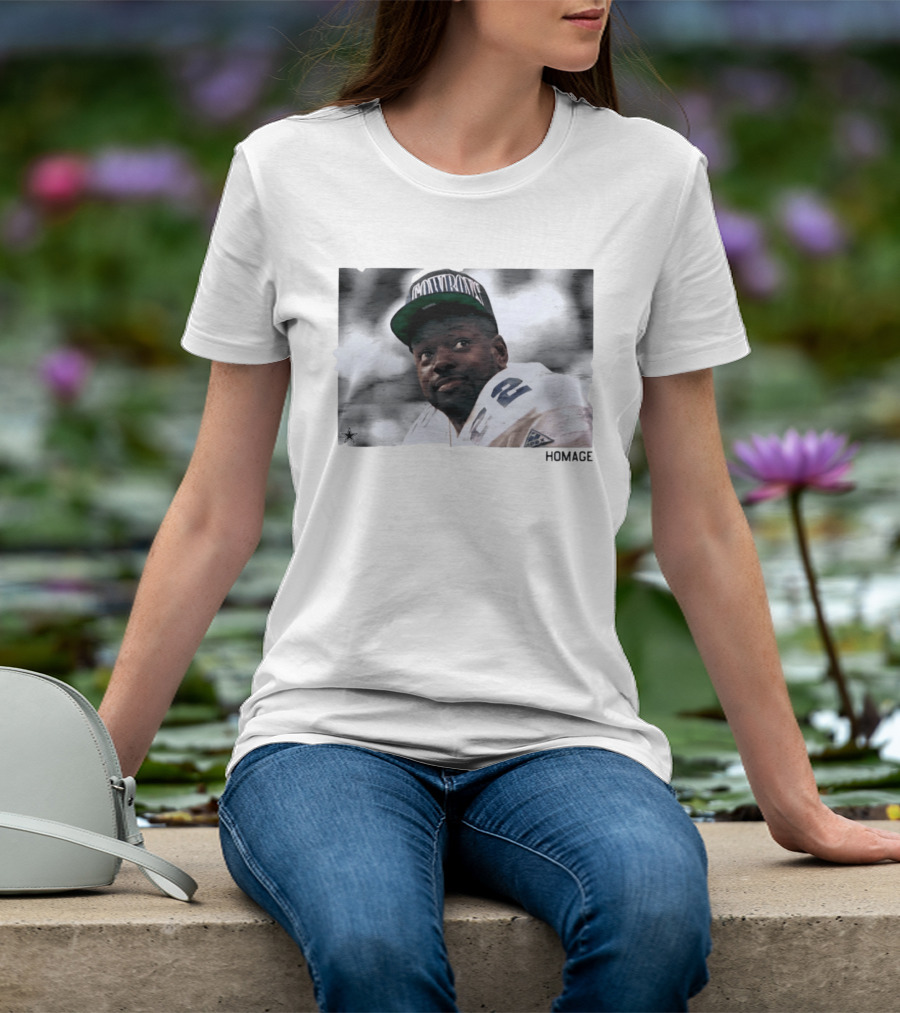 Emmitt Smith Dallas Cowboys Homage 22 Star T-Shirt