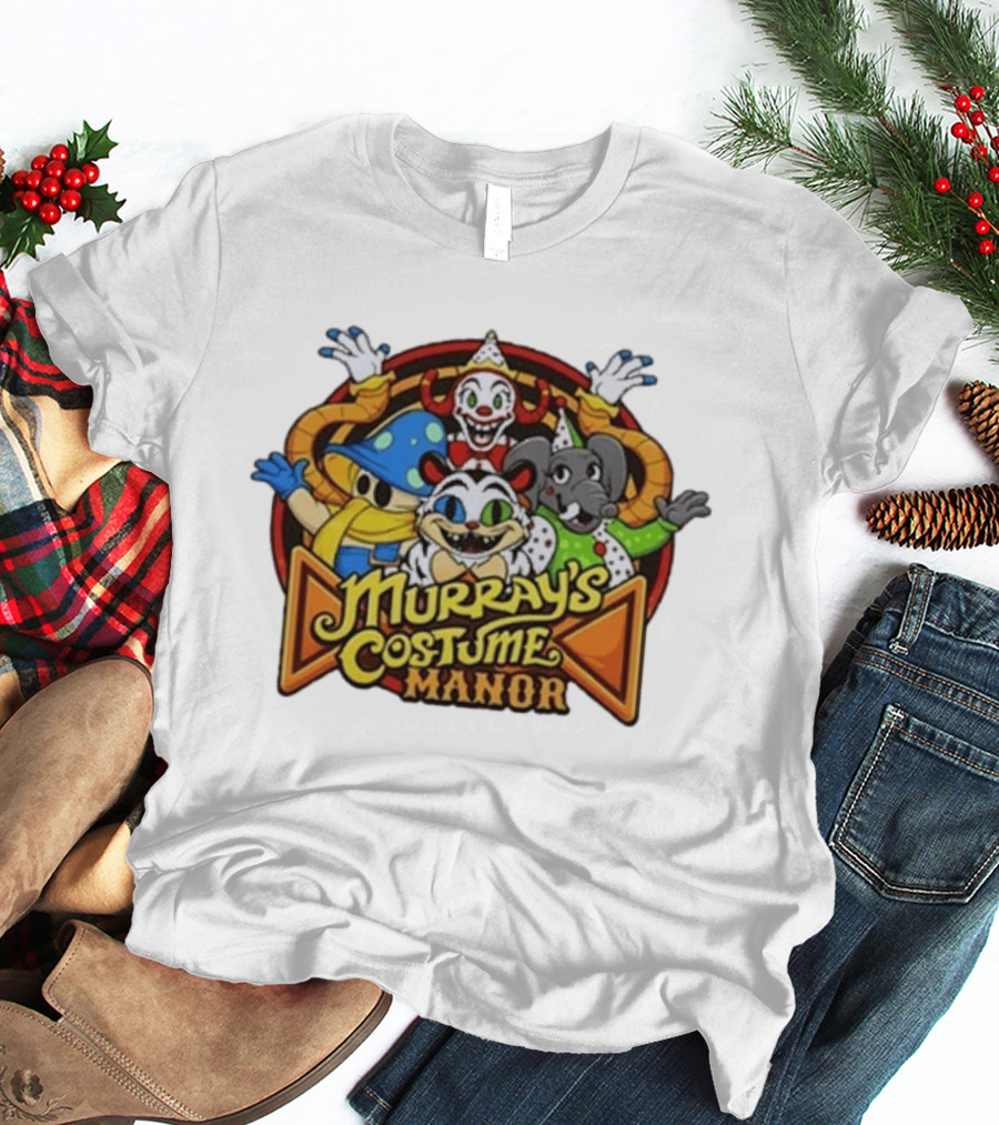 Fight Night At Murray's Costume Manor Freddy Characters T-Shirt
