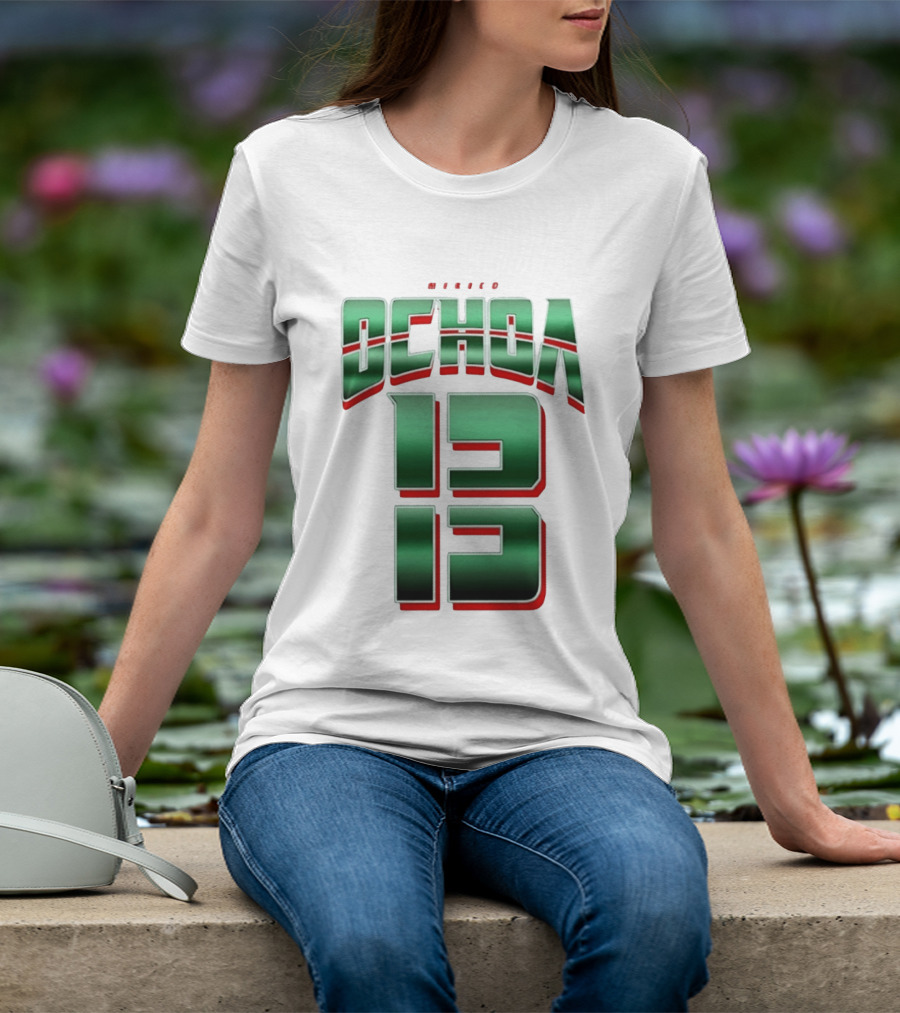 Guillermo Ochoa Mexico Jersey Ochoa 13 El Tri Number T-Shirt