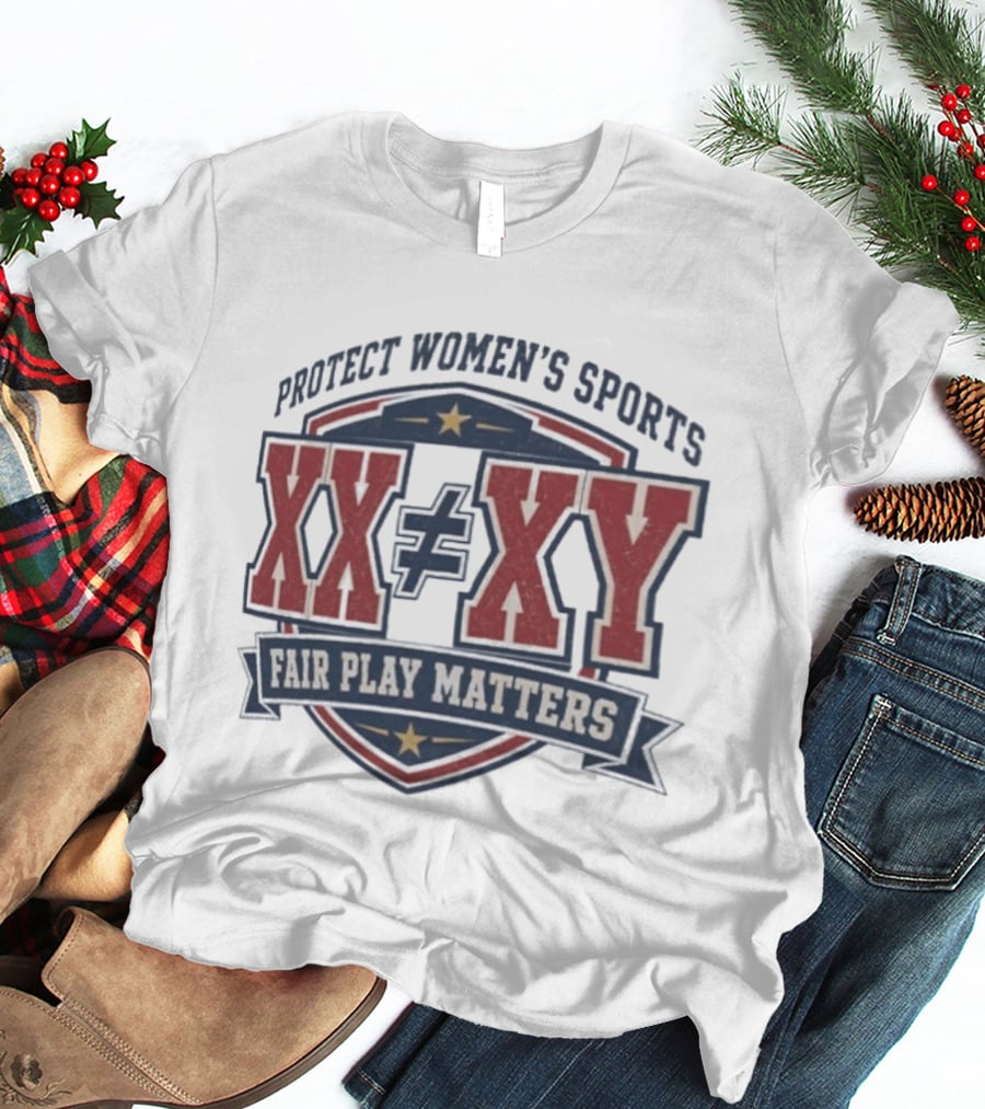 Protect Women's Sports XX XY Fair Play Matters T-Shirt