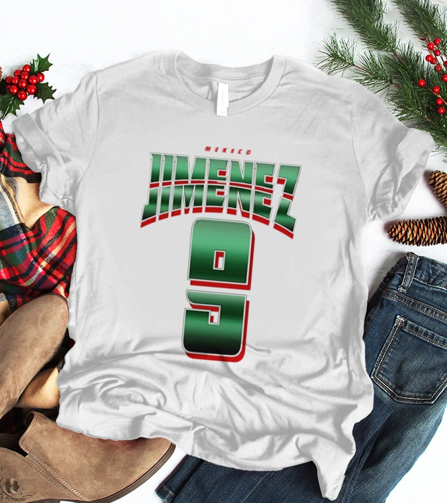 Mexico Jimenez 9 El Tri Number Name T-Shirt