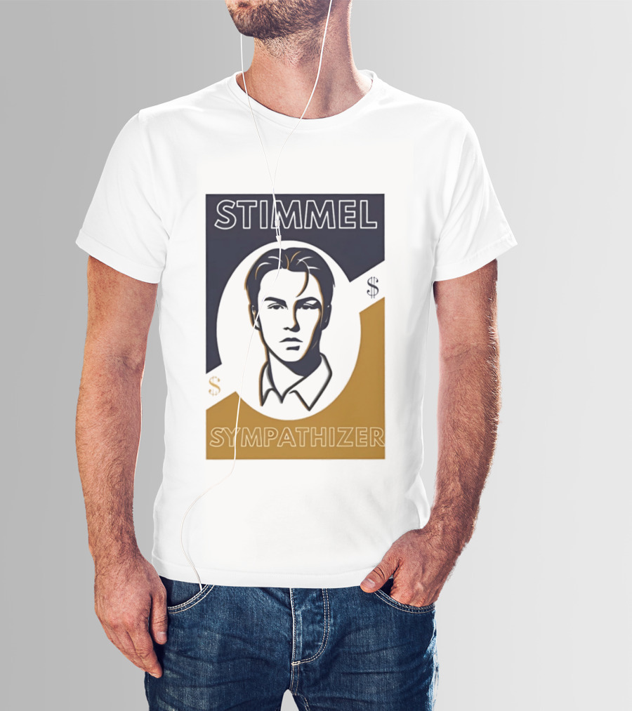 Stimmel Sympathizer Face Art With Dollar T-Shirt