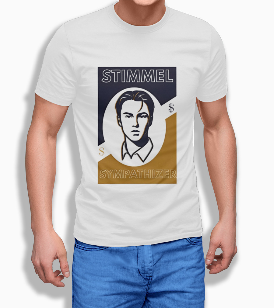 Stimmel Sympathizer Face Art With Dollar T-Shirt