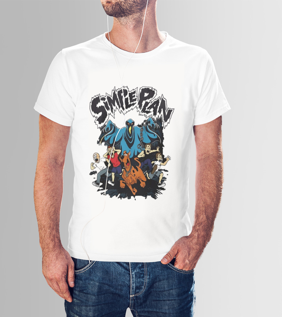 Simple Plan Scooby Doo The Bigger Than You Think Tour 2026 T-Shirt