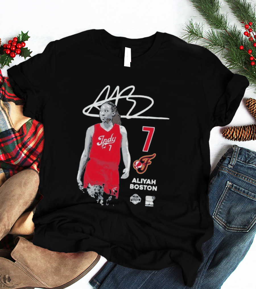 Aliyah Boston Indy 7 Indiana Fever WNBPA T-Shirt