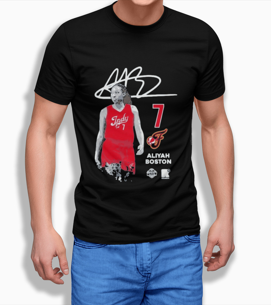 Aliyah Boston Indy 7 Indiana Fever WNBPA T-Shirt