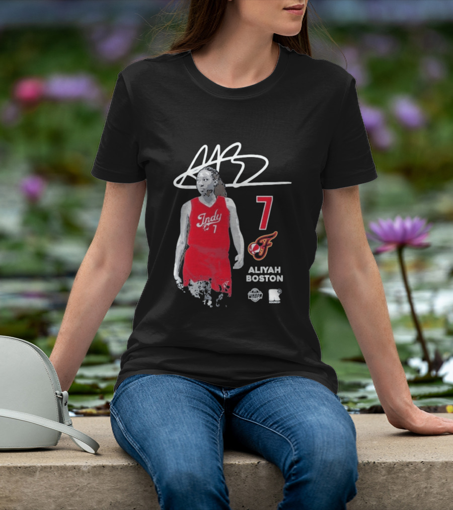 Aliyah Boston Indy 7 Indiana Fever WNBPA T-Shirt