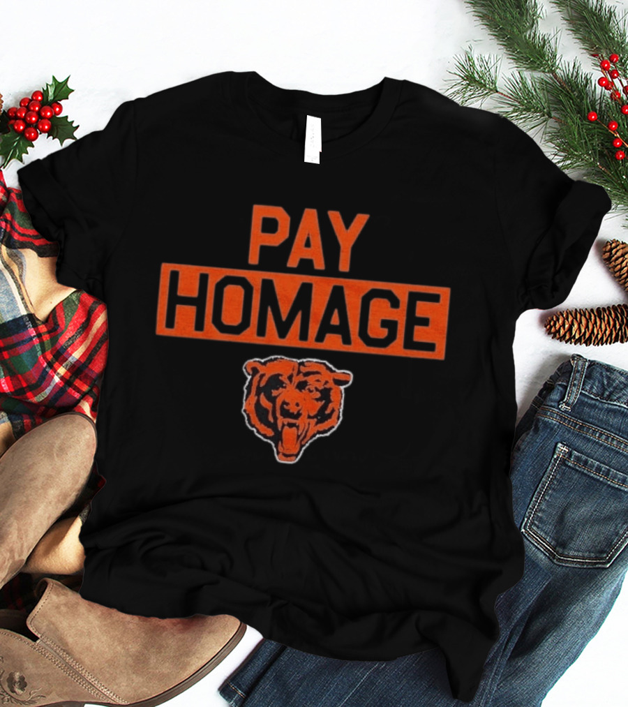 Chicago Bears Pay Homage Bear T-Shirt