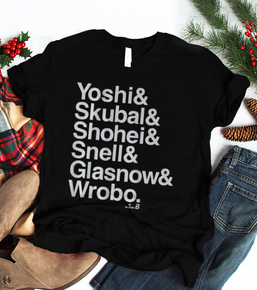 Yoshi Skubal Shohei Snell Glasnow Wrobo Ampersand List T-Shirt