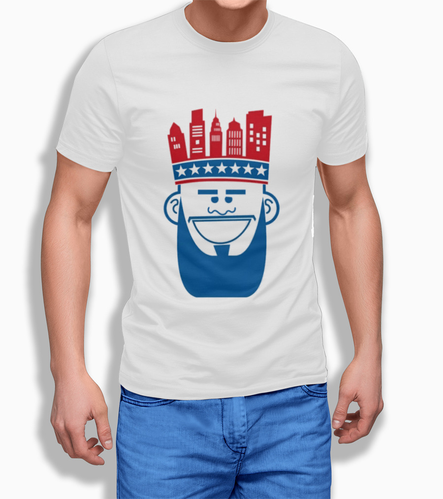 Lebron James Philadelphia 76ers Philly King Skyline Crown T-Shirt