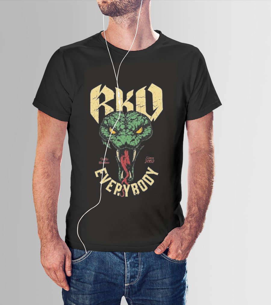 Randy Orton RKO Viper Outta Nowhere Everybody Since 2002 T-Shirt