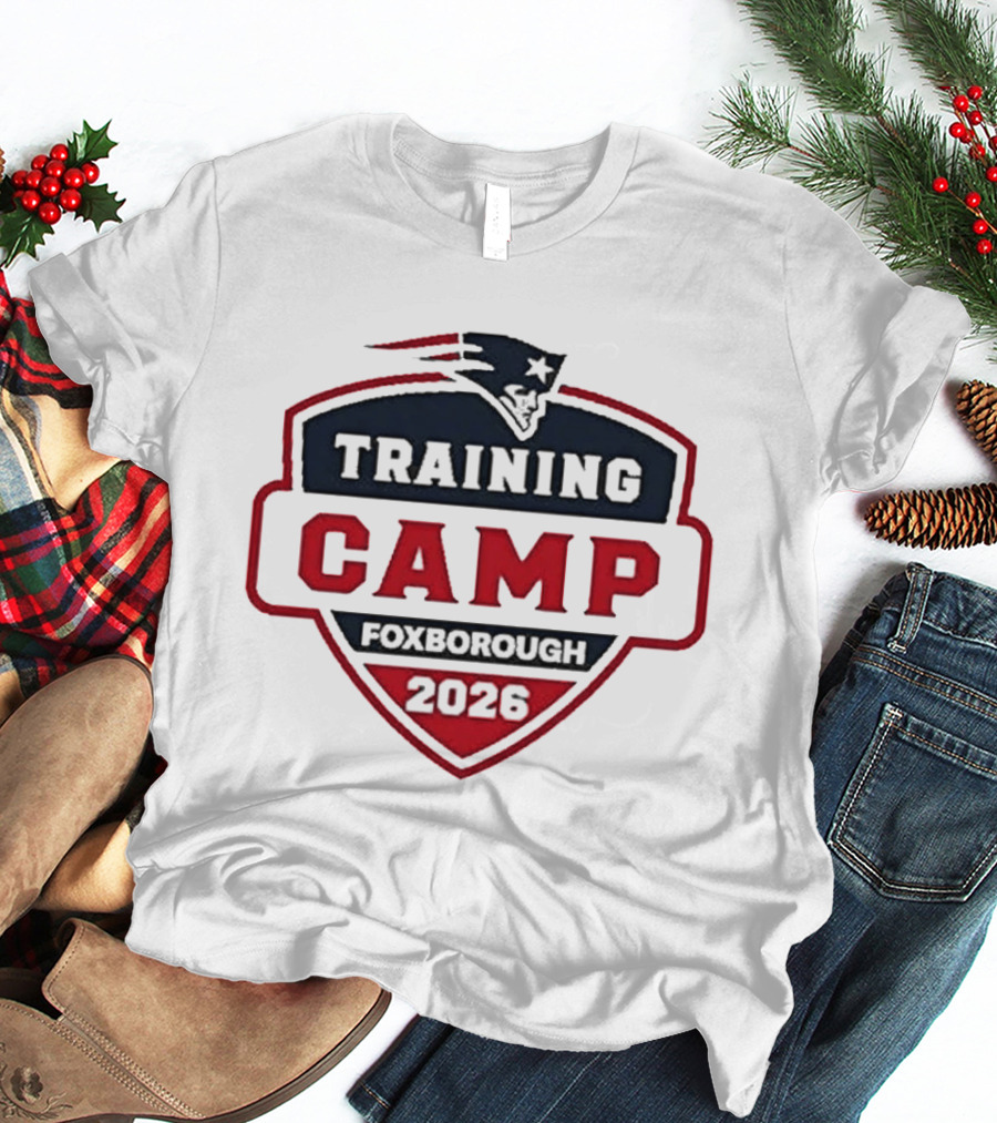 New England Patriots Training Camp Foxborough 2026 T-Shirt
