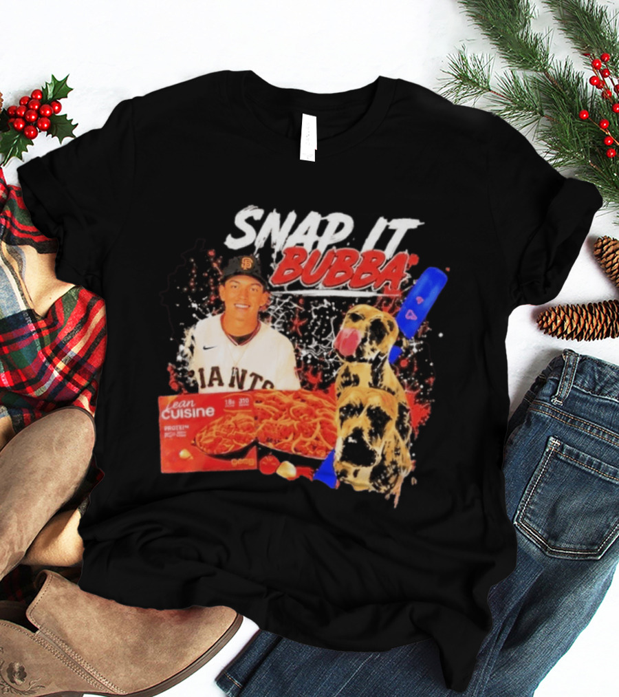 Snap It Bubba San Francisco Giants Lean Cuisine Spaghetti T-Shirt