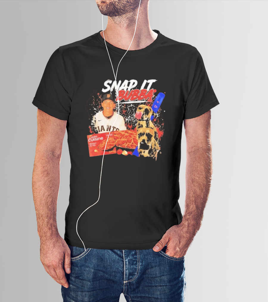 Snap It Bubba San Francisco Giants Lean Cuisine Spaghetti T-Shirt