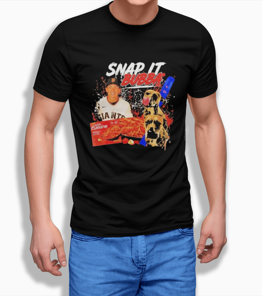 Snap It Bubba San Francisco Giants Lean Cuisine Spaghetti T-Shirt