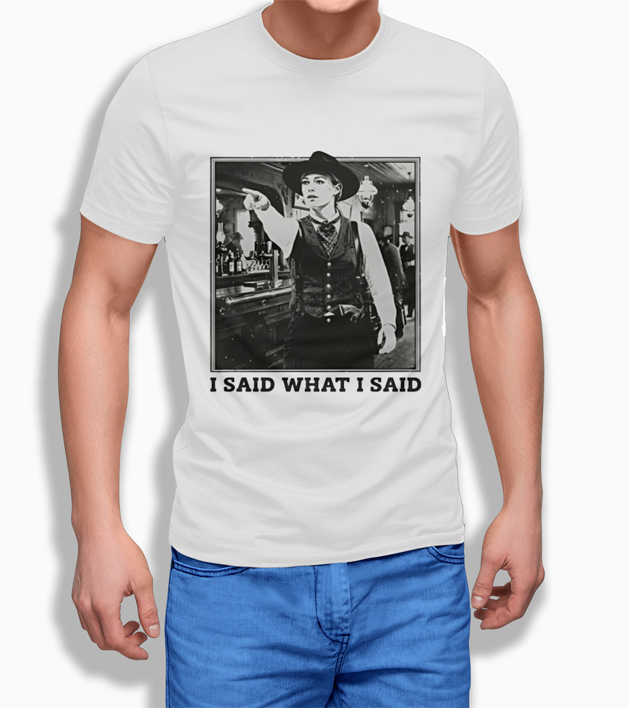 Sophie Cunningham Cowgirl I Said What I Said Indiana Fever T-Shirt