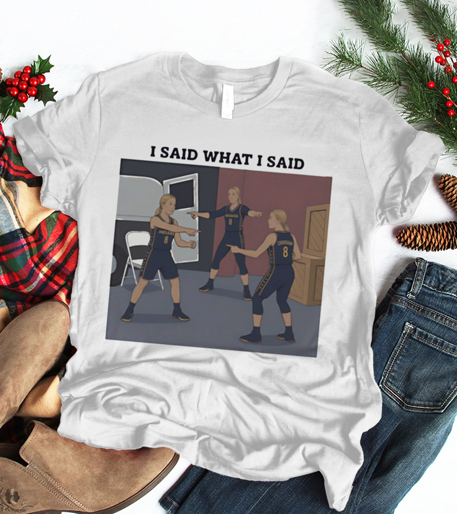 Indiana Basketball I Said What I Said T-Shirt